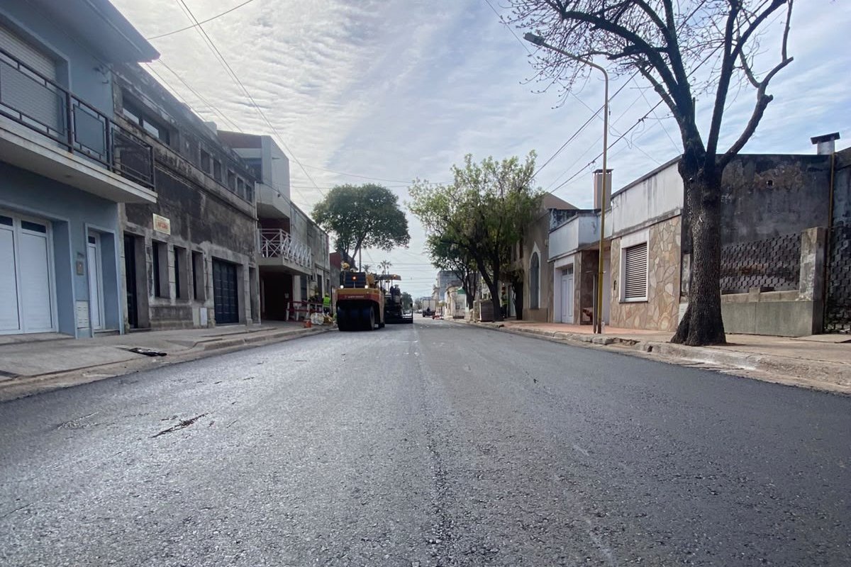 Imagen de noticia Finalizó la reconstrucción y reasfaltado completo de Andrade, entre Rucci y Aguado