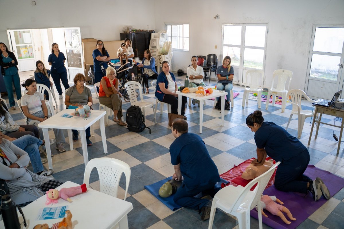 Imagen de noticia Más de 1.500 personas se capacitaron en RCP durante 2026 en Gualeguaychú