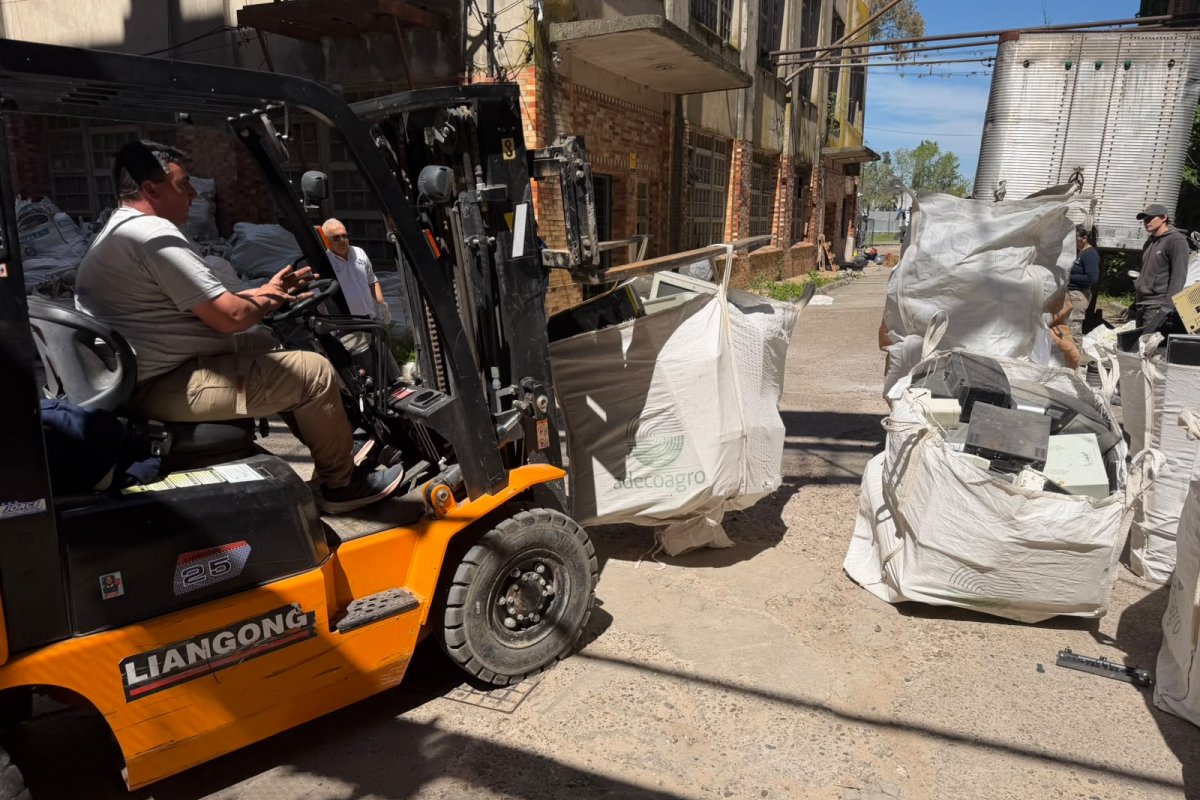 Imagen de noticia Se recolectaron más de 28.000 kilos de residuos electrónicos en lo que va del año