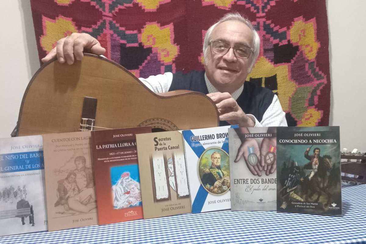 Imagen de noticia José "Pepe" Olivieri presenta "Mis libros y algunas canciones"