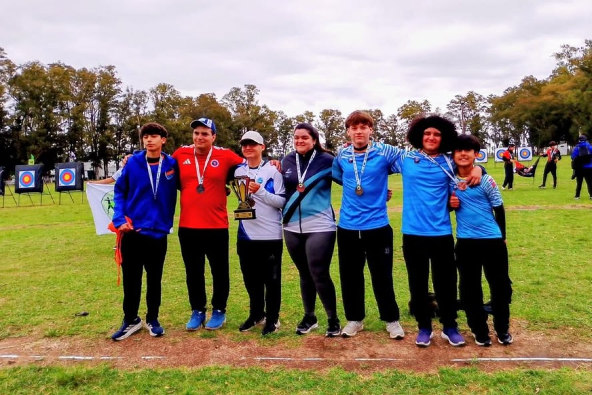 Carlos Della Penna se consagró campeón nacional juvenil de tiro con arco