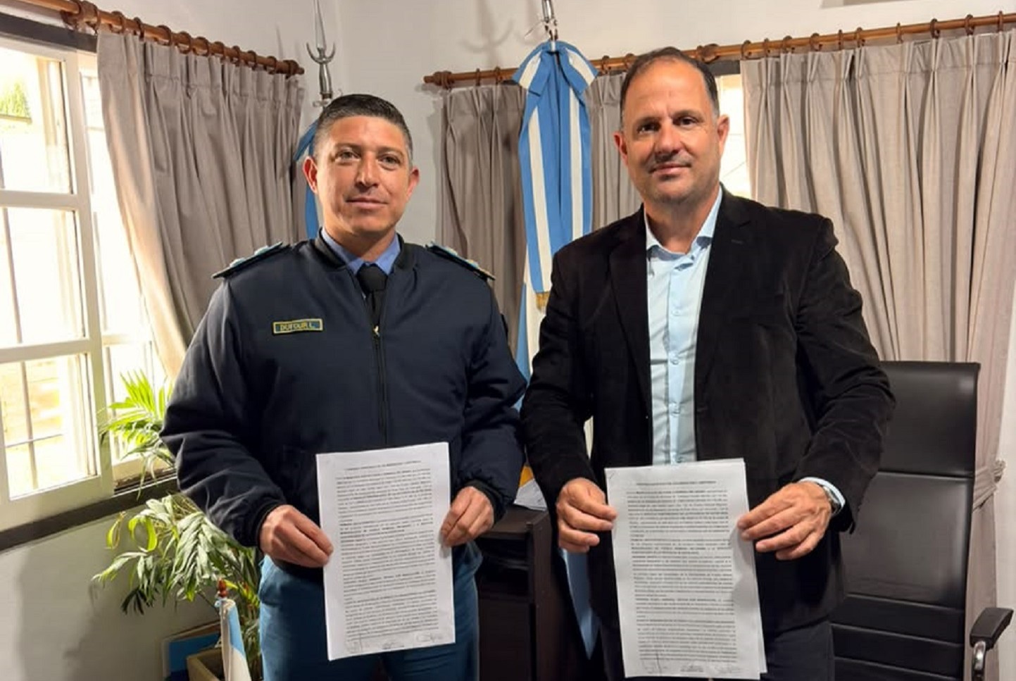 Imagen de noticia Pueblo Belgrano firmó un convenio con el Servicio Penitenciario para tareas de mantenimiento y reinserción laboral