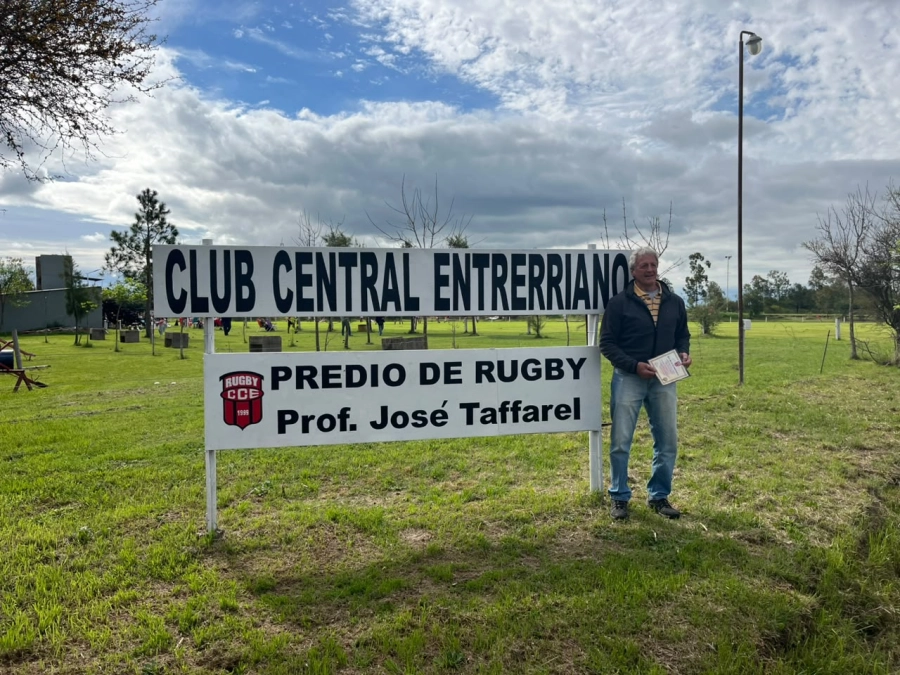 Central Entrerriano bautizó su estadio de rugby con el nombre de José Taffarel