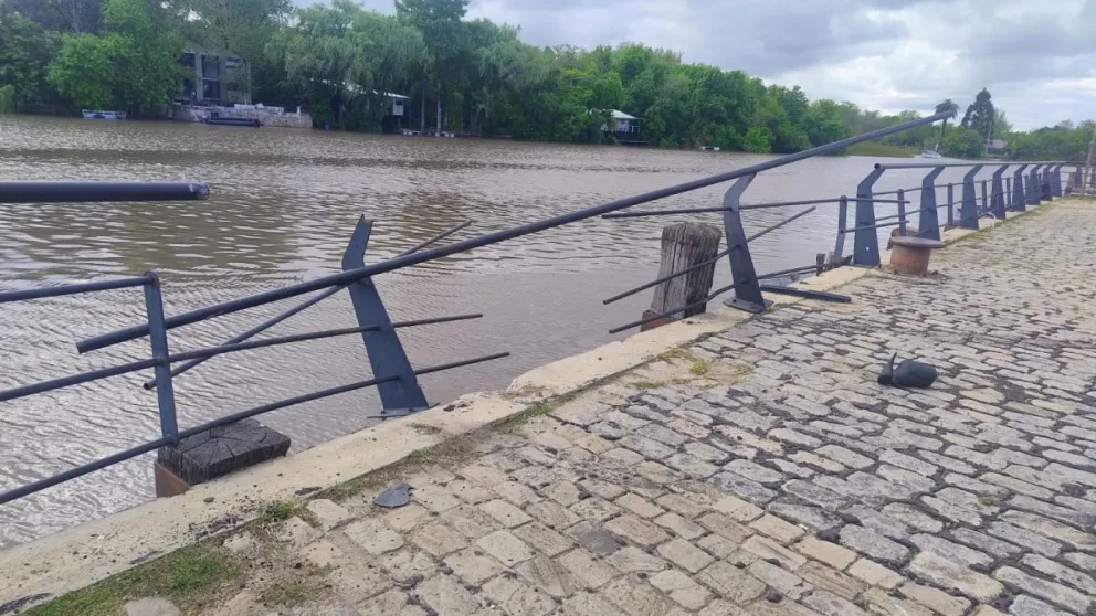 Imagen de noticia Dos jóvenes alcoholizados protagonizaron una picada y destruyeron barreras en el puerto