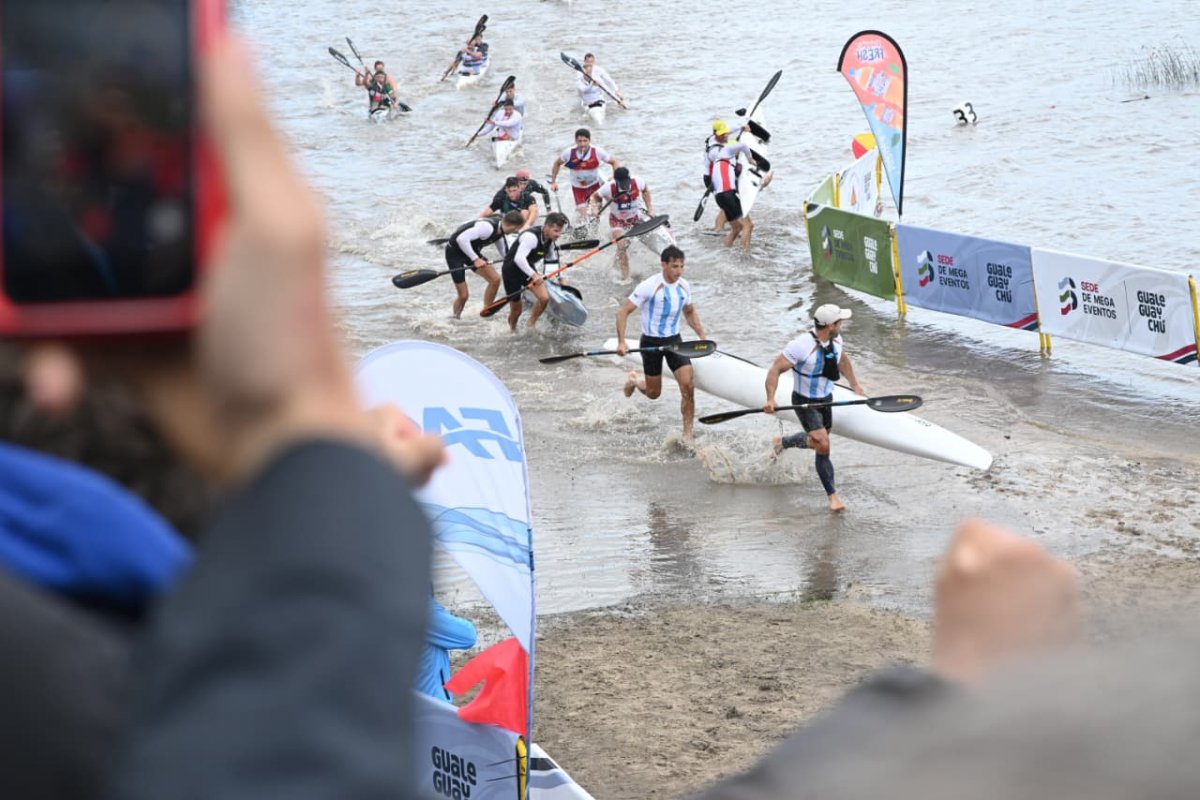 Imagen de noticia Gualeguaychú despidió el Mundial de Canotaje con una medalla de plata para Argentina