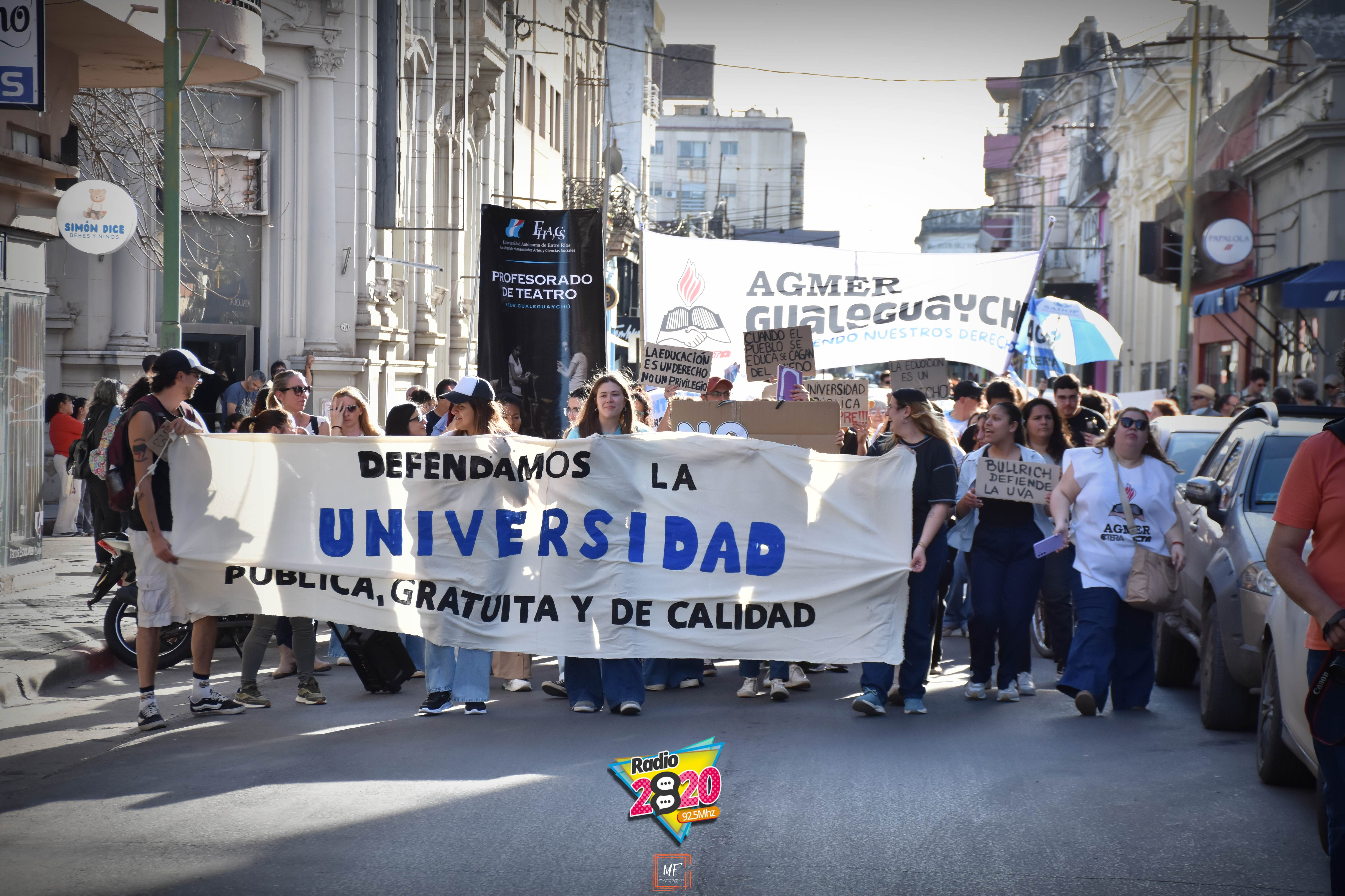 Imagen de noticia Gualeguaychú marchará en defensa de la universidad pública el próximo martes