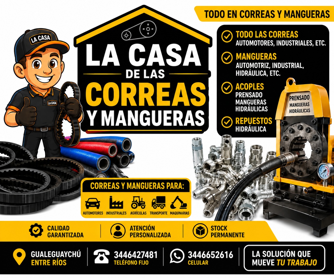 La casa de las correas